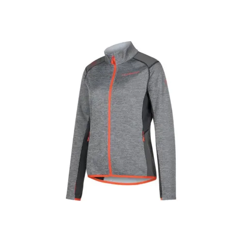 LA SPORTIVA Jackets & Coats Women's Charcoal Cherry