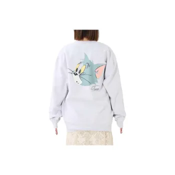 FREAK'S STORE x Tom And Jerry Sweatshirt Unisex Light Gray