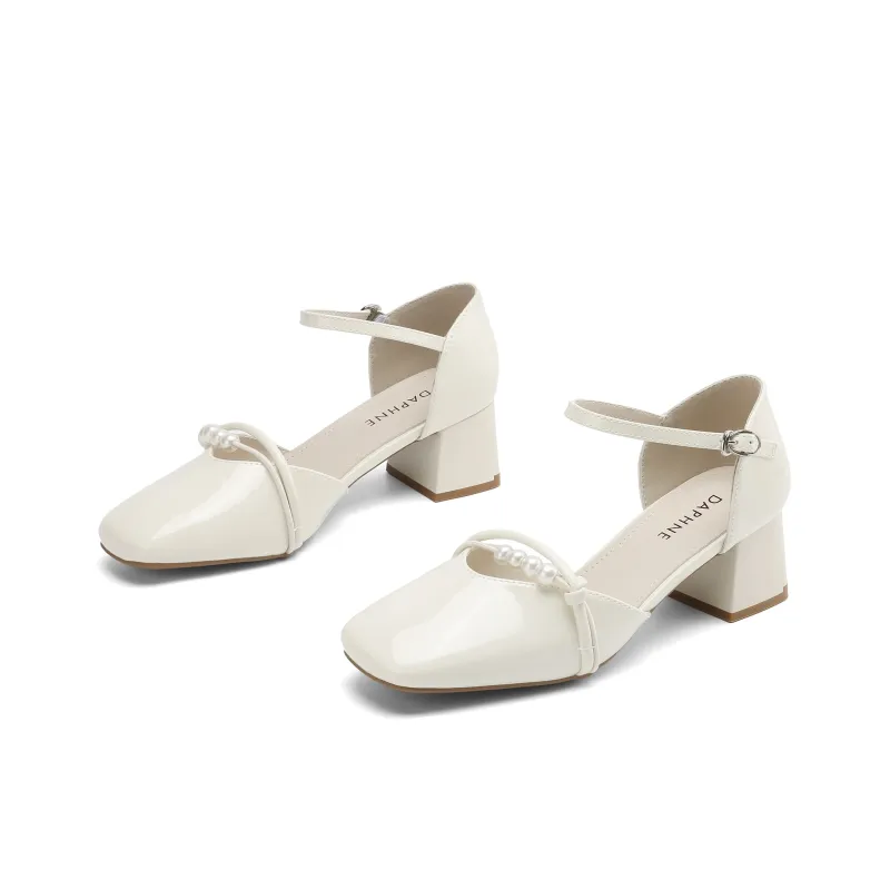 DAPHNE Chunky Heel High Heels Medium Heel Women's-2