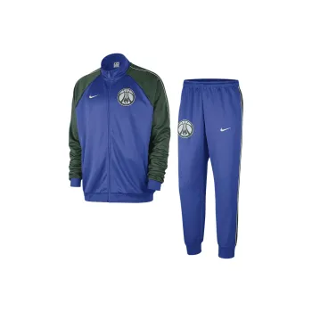 Nike x NBA Milwaukee Bucks Casual Sportswear City Edition Men's Blue