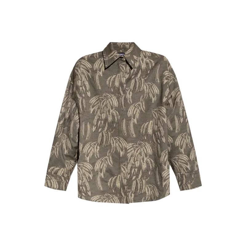 Jacquemus Jacquard Oversized Shirt-0