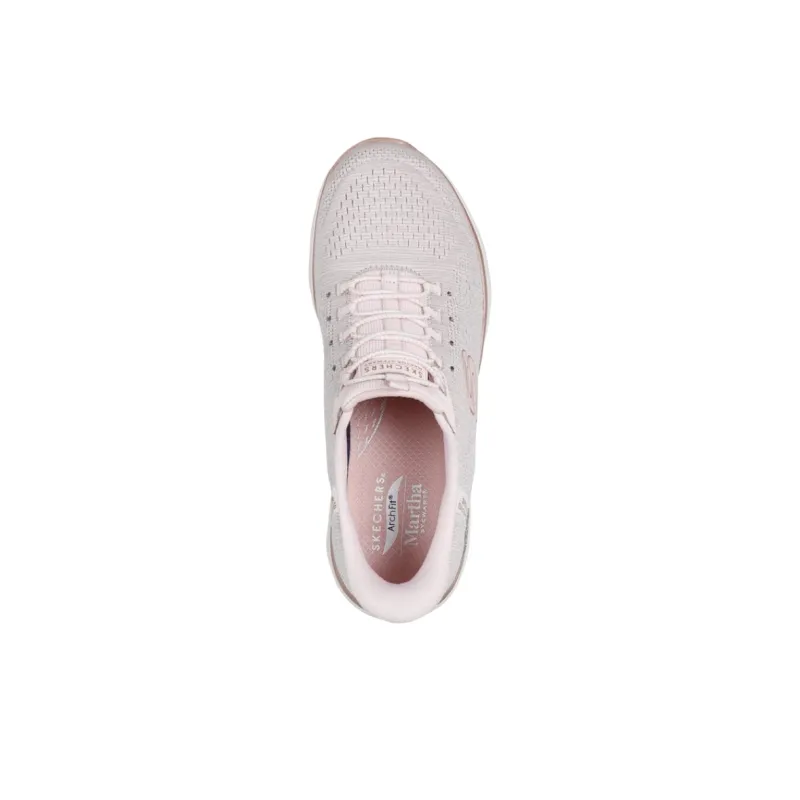 Martha Stewart x Skechers Cushioning Low Top Casual Shoes Women's Pink-3
