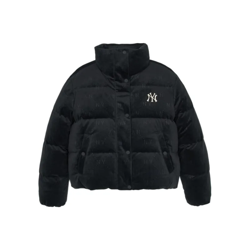 MLB New York Yankees Down Jacket Women's Black-0
