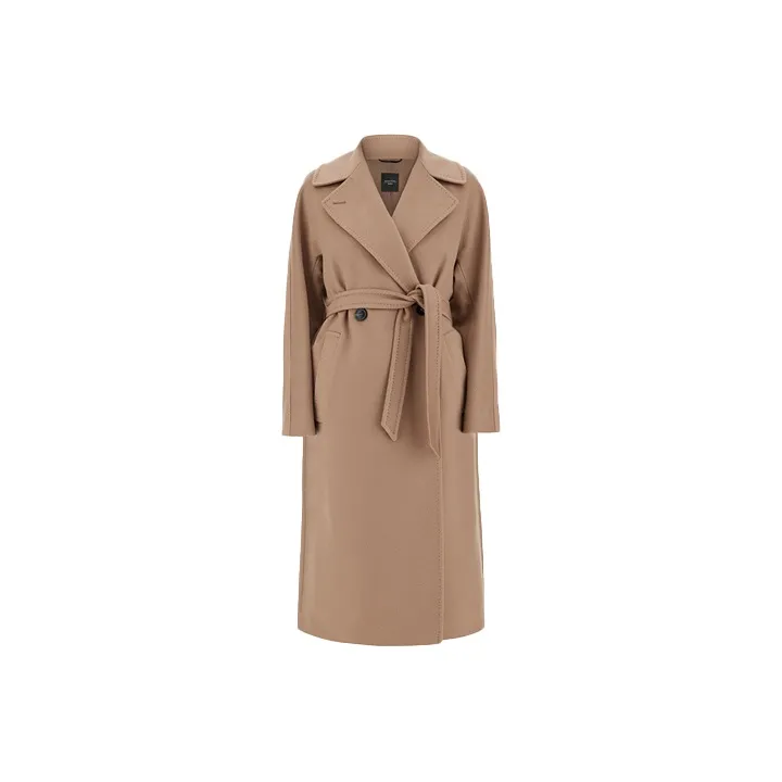 WEEKEND MaxMara Coat Women's Camel-0