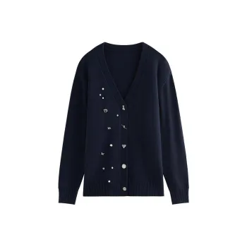 FANSILANEN Knitwear Women's Navy Blue