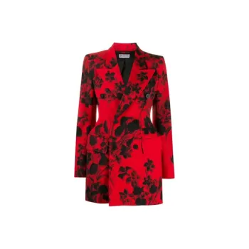Balenciaga Hourglass Blazer 'Red'