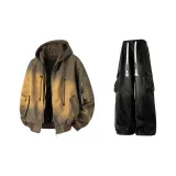 Brown+Black Workwear Jeans