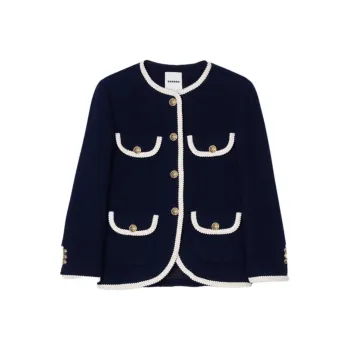 Sandro Tweed Jacket