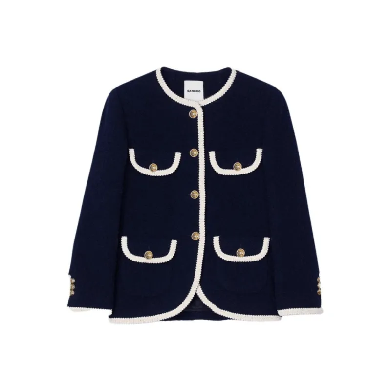 Sandro Tweed Jacket-0