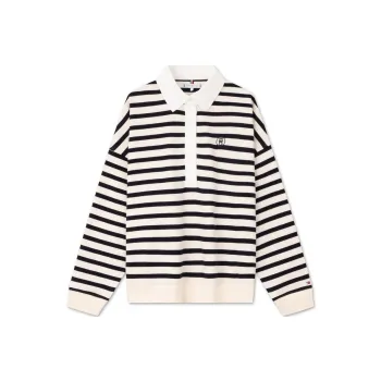 Tommy Hilfiger Breton Polo Top