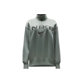 Nike Sportswear Phoenix Fleece Women's Oversized 1/4 Zip Logo Top