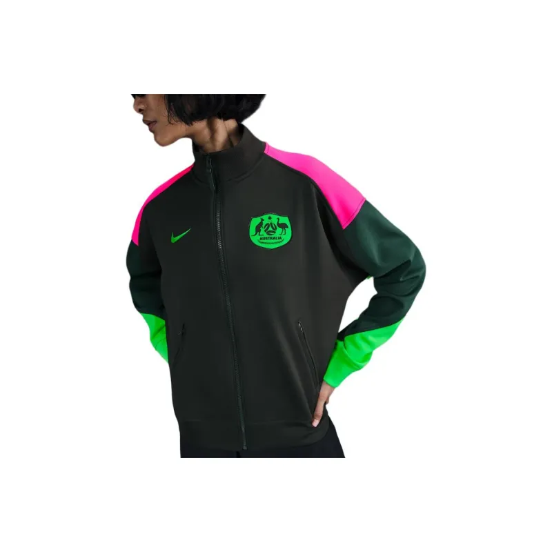 Nike AcademyPro Jackets Coats Women's Night Forest/Professional Green/Super Pink/Poison Green-0