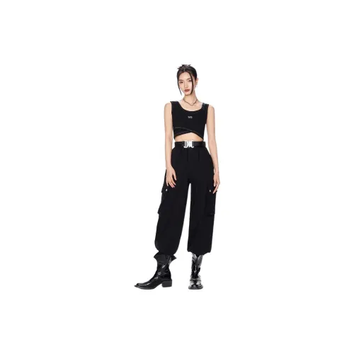 DOKZB Tank Tops Women's Black