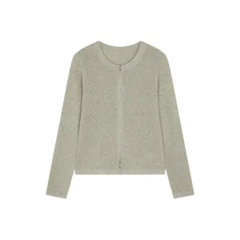 Mo Han Yi Mei Knitwear Women's Pea Green