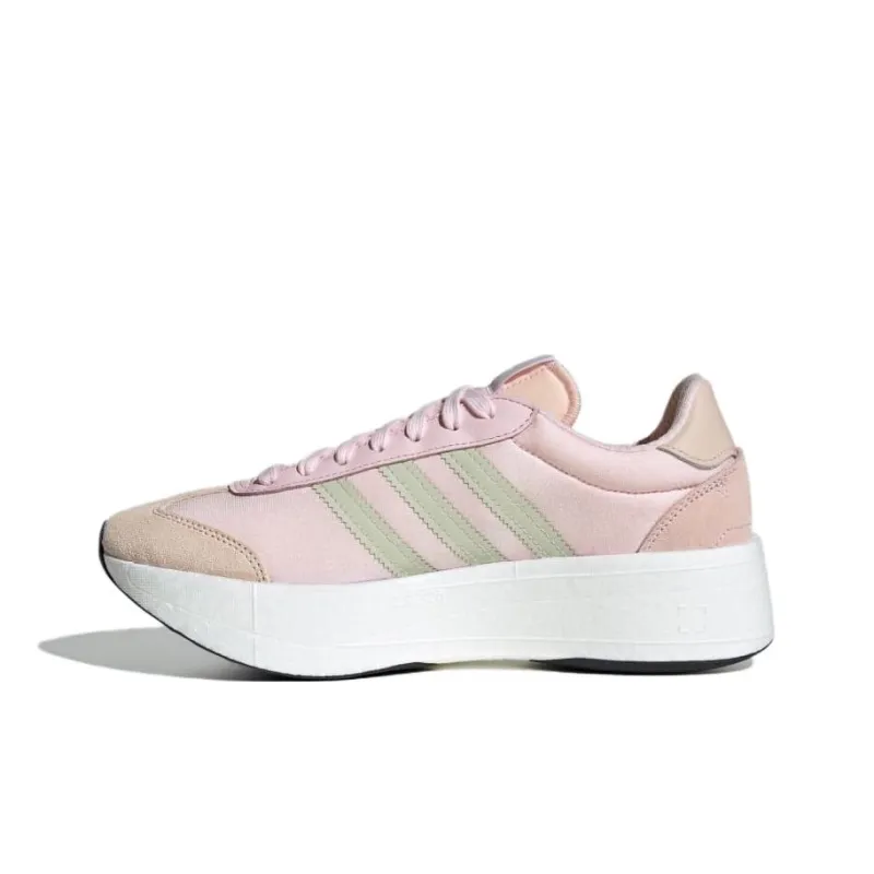 Adidas Originals CITY RNR Cushioning Slip Resistant Low Top Casual Running Shoes Unisex Pink-1
