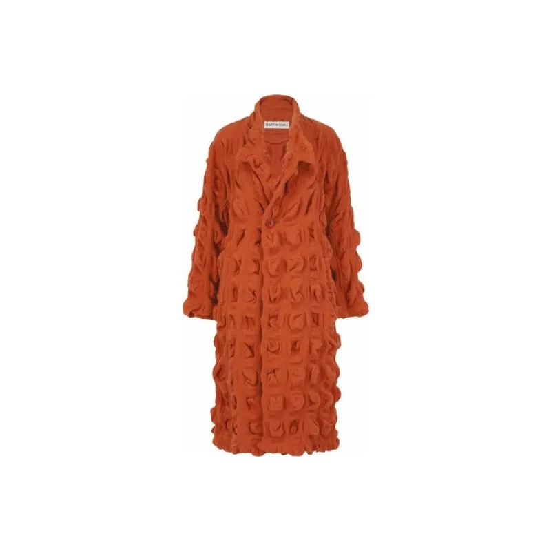ISSEY MIYAKE Coat Women's Orange-0