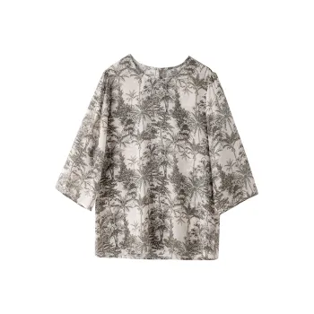 To the west Shirts Women's Coconut Tree Flower