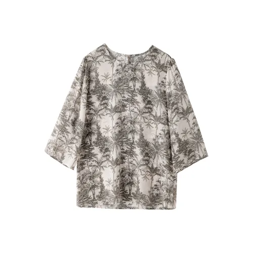 To the west Shirts Women's Coconut Tree Flower