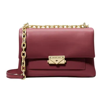 MICHAEL KORS Cece Polyurethane Shoulder Bag Medium Size Women's Burgundy