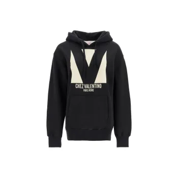 Valentino Chez Valentino Oversized Drawstring Hoodie