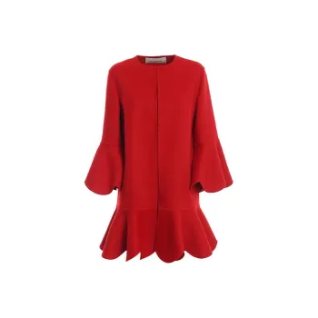 Valentino Coats Women's Red