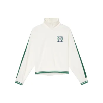 MLB New York Yankees Varsity Sportive New York Yankees Sweatshirts Sweatshirt Women's Cream