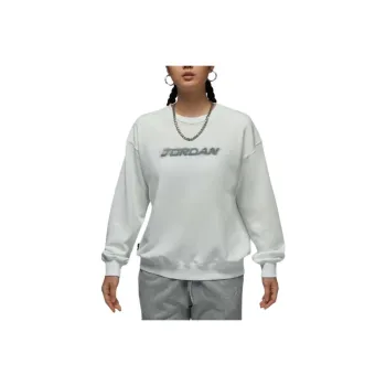 Jordan BRKLN FLC FT CREW 24 GC Sweatshirt Women's White