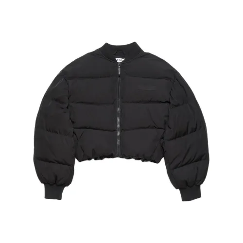 Acne Studios Bomber Puffer Jacket Washed Black 969