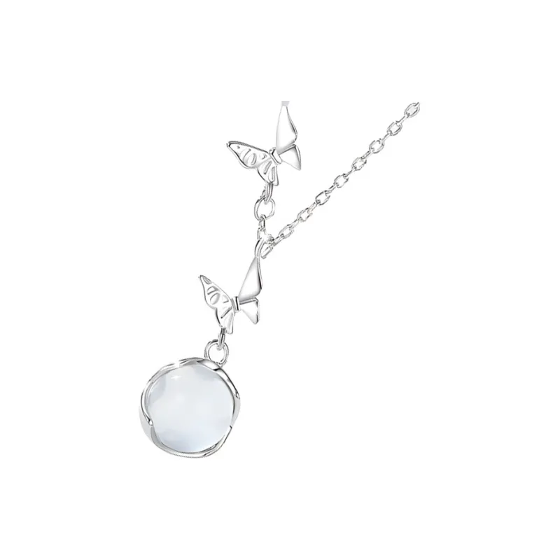 Seven Little Craftsmen Chalcedony Necklaces Unisex-1