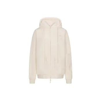 SKIMS FW24 FLEECE LOUNGE OVERSIZED HOODIE Sweatshirt Women's ECRU/Natural