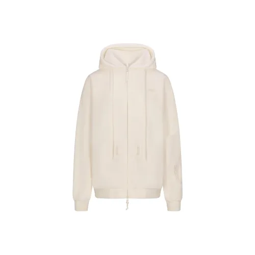 SKIMS FW24 FLEECE LOUNGE OVERSIZED HOODIE Sweatshirt Women's ECRU/Natural