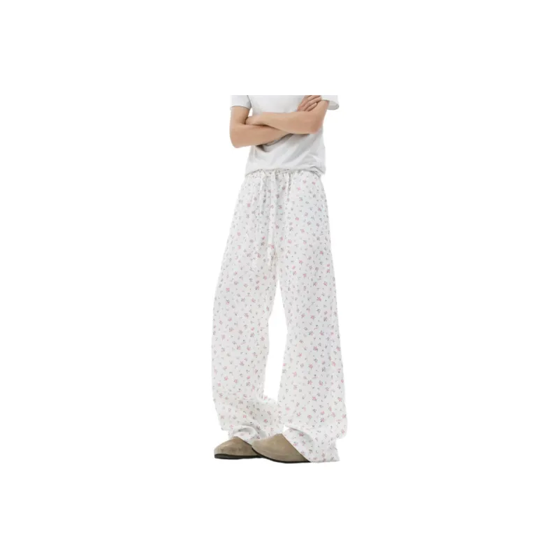 FORCEPULR Casual Pants Unisex White-0