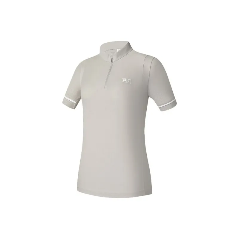 FILA Golf Series Polo Shirt Women's Gray Wheat BG-0