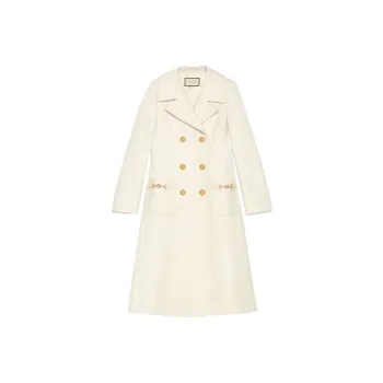 GUCCI Coats Women's White