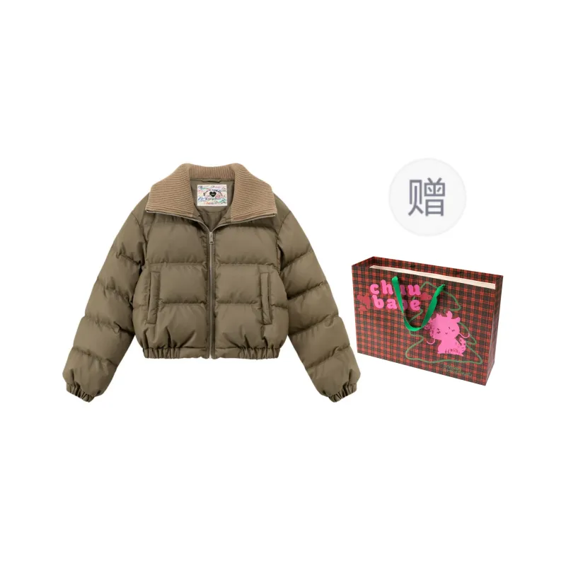 CHUU 24FW Cloud Cream Puff Down Jacket Women's Black-10