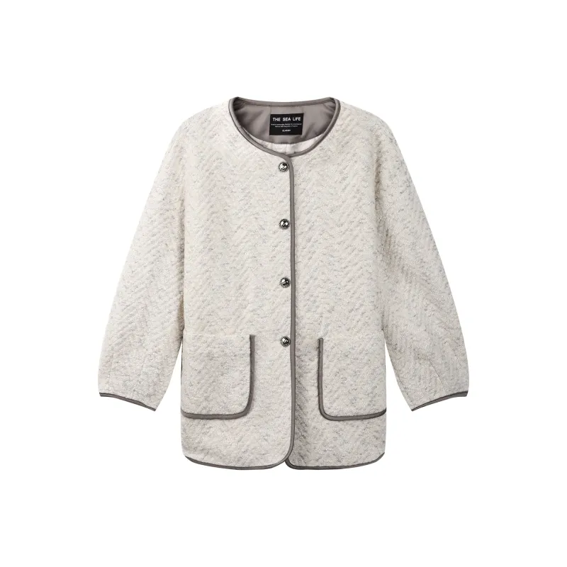 THE SEA LIFE Jackets & Coats Women's Cloud White-0