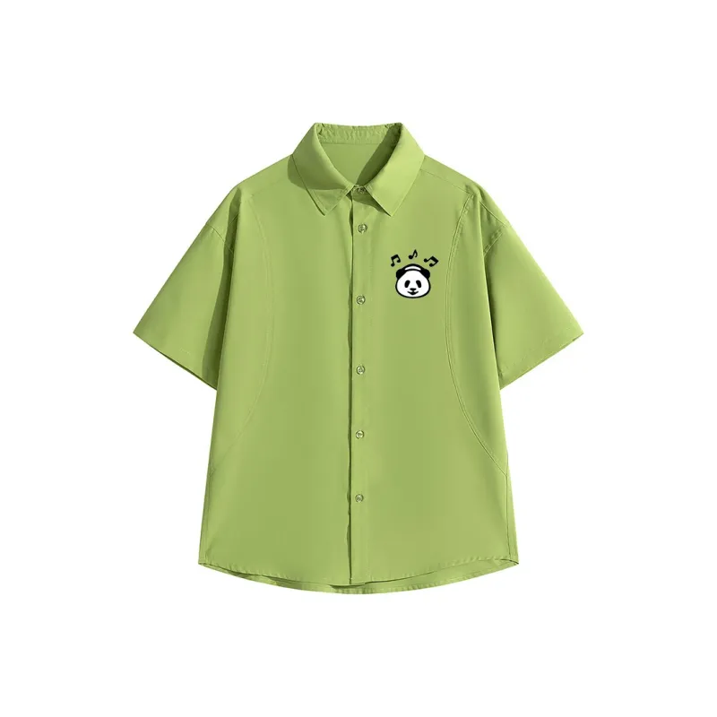 PANDA BASE Shirts Women's-12