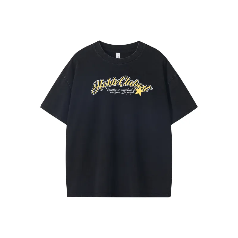 HOKLV T Shirts Unisex-4