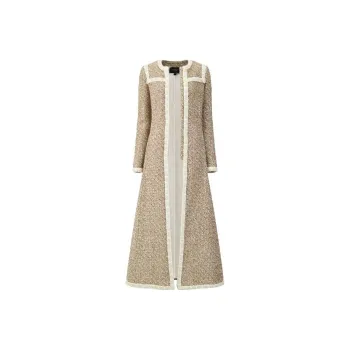 Giambattista Vall Braided trim Tweed Coat
