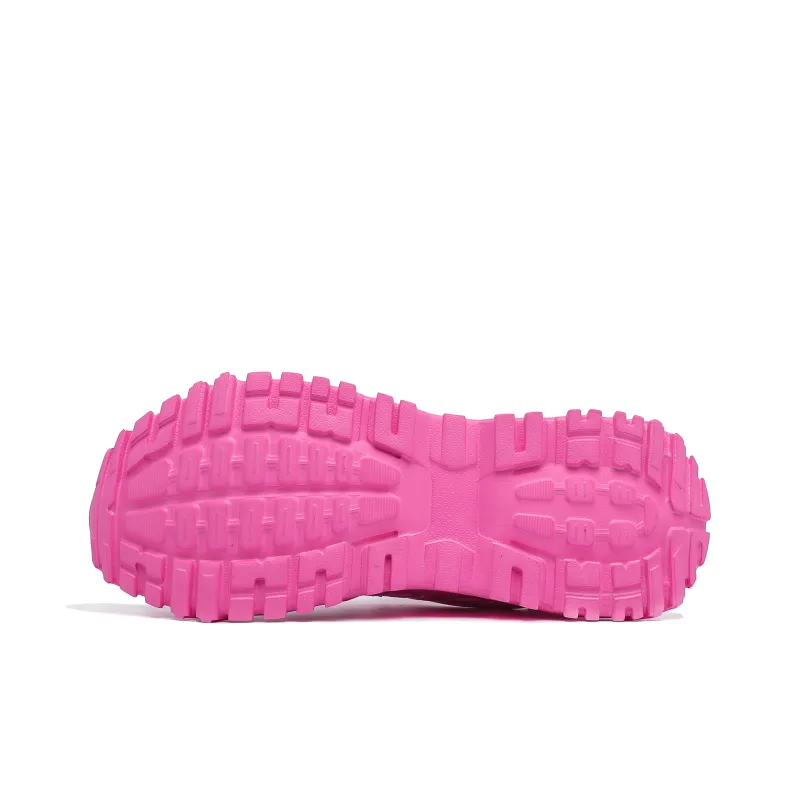 Singing Abrasion Resistant Lightweight Height Increasing Low Top Chunky Sneakers Unisex-11