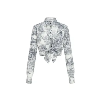 DIOR Dioriviera Shirt Women's Dark Blue