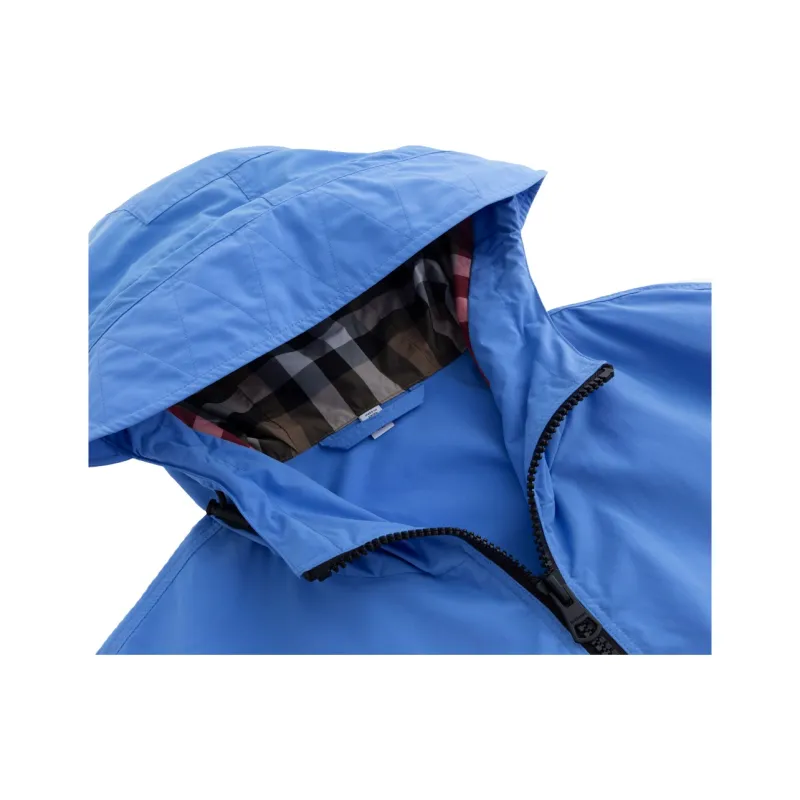 Burberry Trench Coat Unisex Sky Blue-3