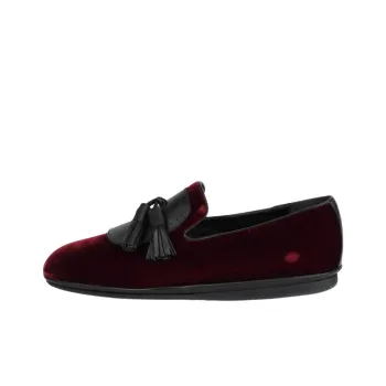 FERRAGAMO Finnegan Casual Shoes Men's Dark Red