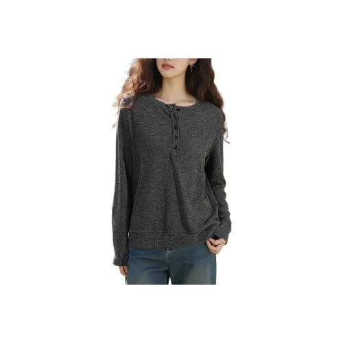 Wbwq Knitwear Women's Dark Gray
