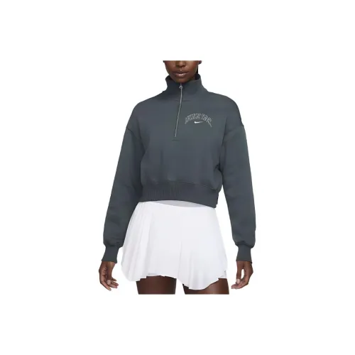 Nike Sportswear Phoenix Fleece Women's 1/2-Zip Cropped Sweatshirt