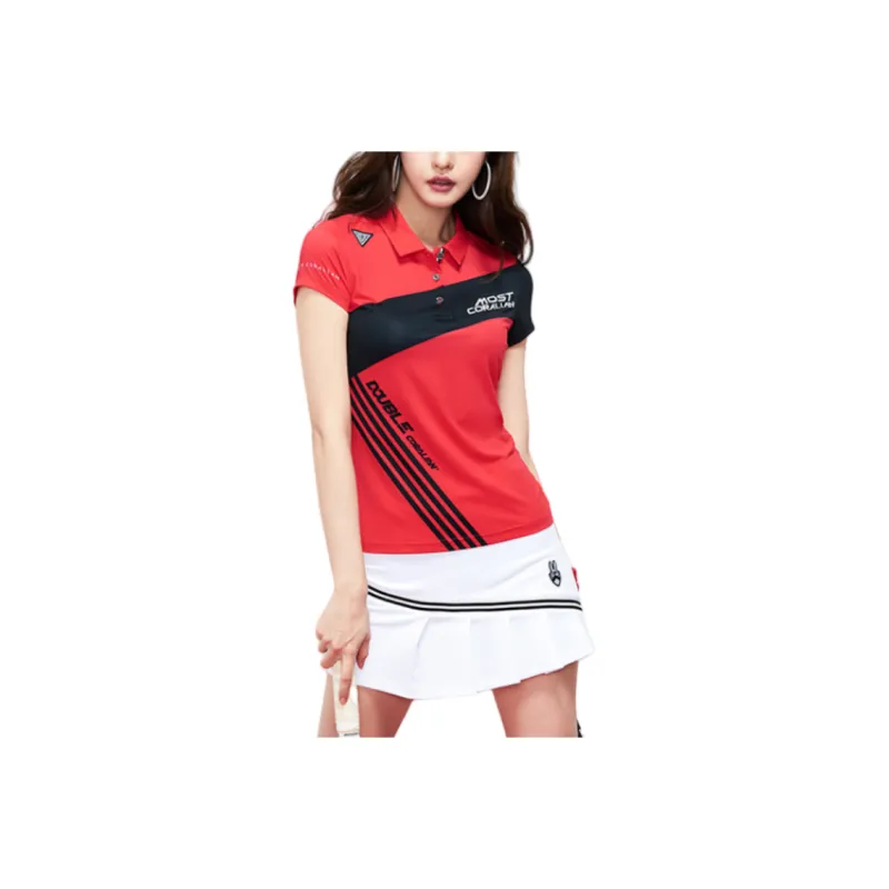 CORALIAN Polo Shirt Women's Red-0