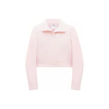 COURREGES Vinyl Jacket 'Pale Pink'