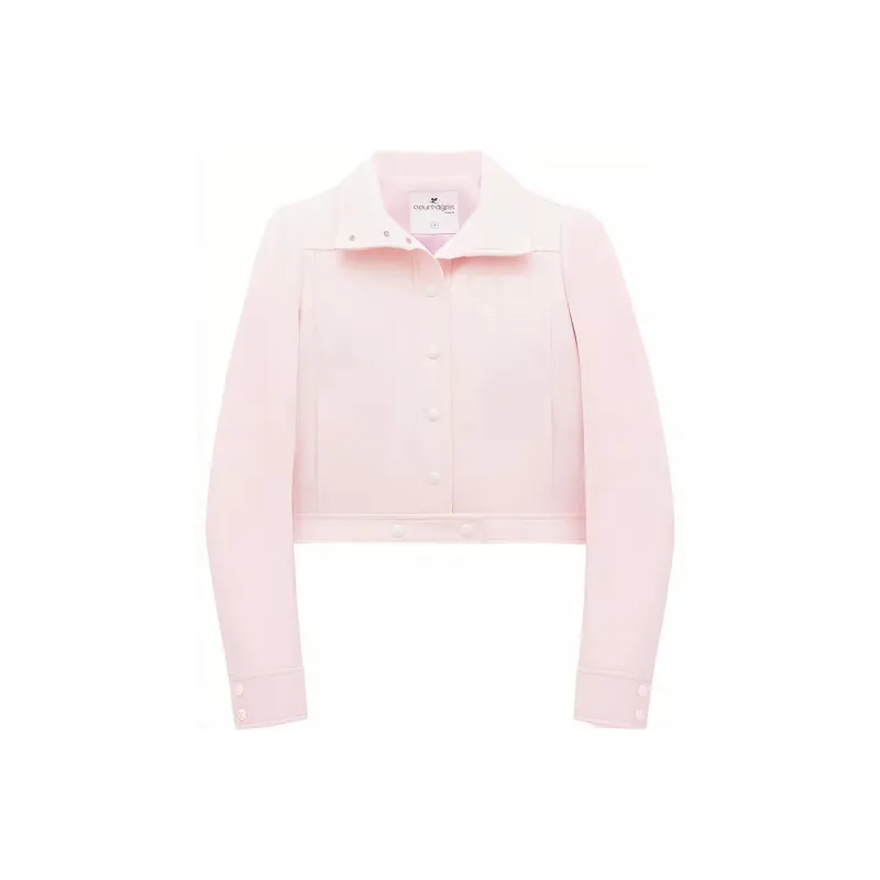 COURREGES Vinyl Jacket 'Pale Pink'-0