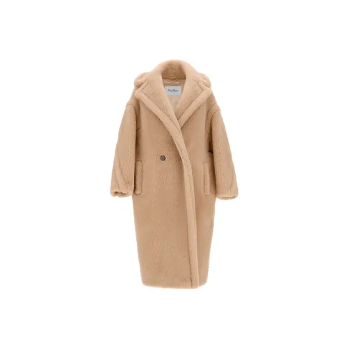 MaxMara Coats Women's Milk Tea Beige