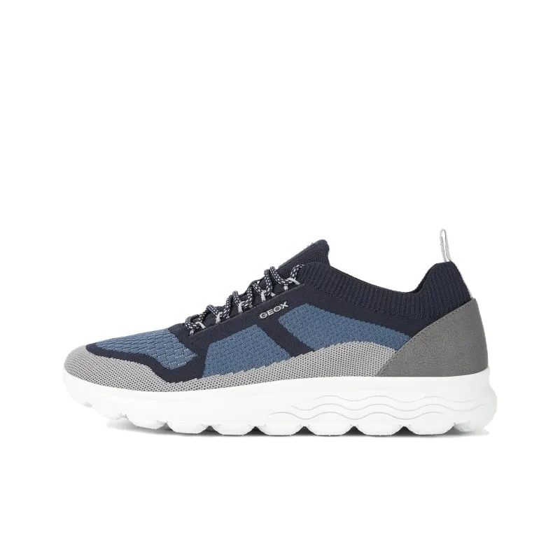 GEOX Spherica Abrasion Resistant Low Top Casual Shoes Men's Marine Blue-0